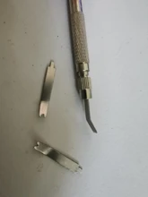 Herramienta de reloj de 4 pines, 7 piezas, resorte de aguja de pino, barra de posado, pasador, conjunto de correa de reloj de reparación, eliminación de correa de reloj