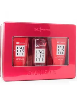 

IDC SET bathroom 3 PCs TIN CASE 40253-D