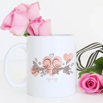 

Personalized White Mug Cup (Valentine's Day Temalı-36)