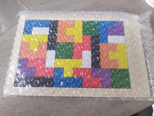 Wooden 3D Tetris Puzzle photo review
