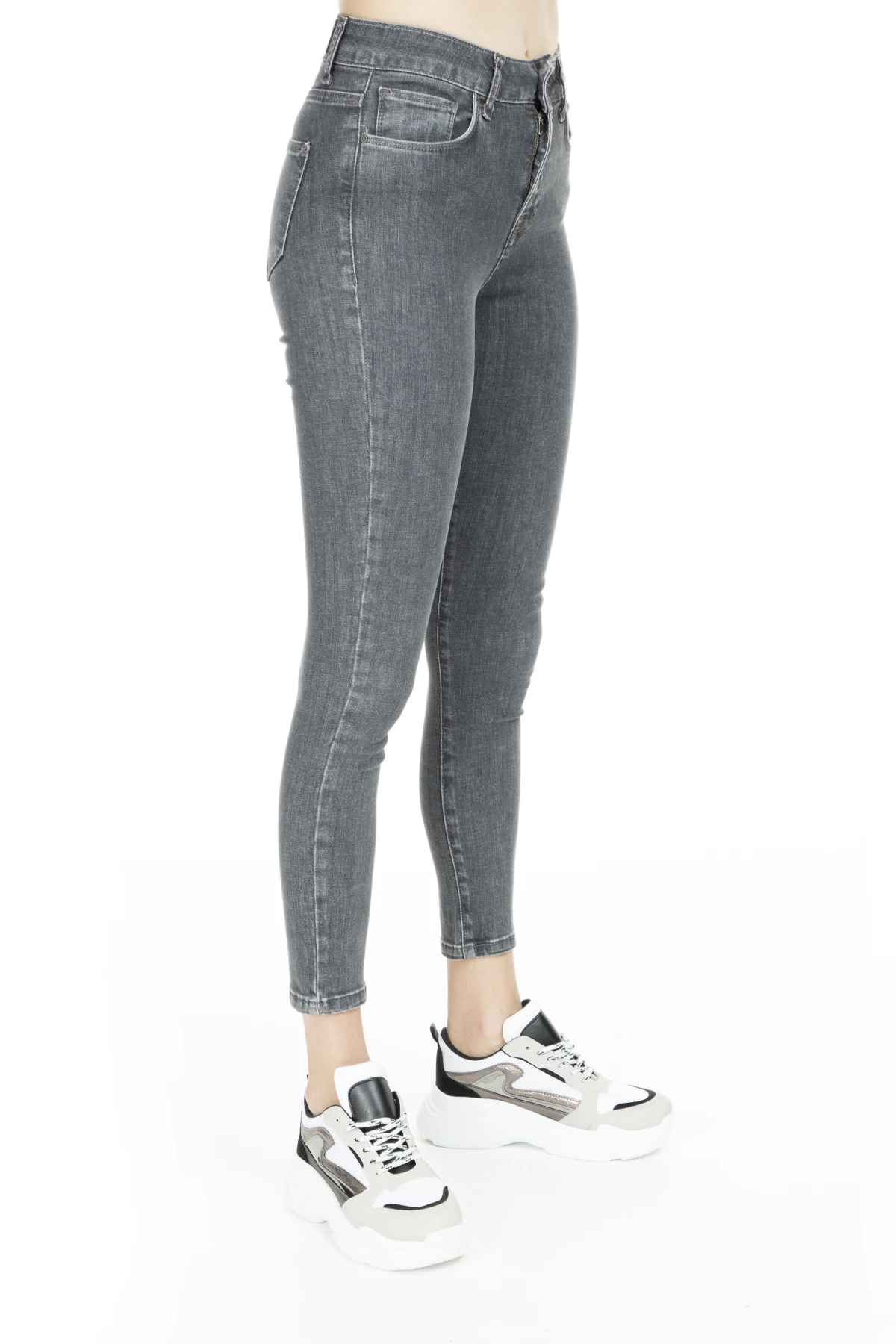 Lela узкие джинсы с высокой талией, женские джинсовые брюки 8523T742MARTHA