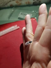 Diseño de Fashin, 10CM, 4 piezas, bricolaje, transparente, Vintage, espiral, tamaño del anillo, protector, reductor, herramientas y equipos de joyería