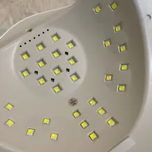 Secador de uñas LED UV, lámpara para curar todos los esmaltes de uñas de Gel con detección de movimiento, herramienta de salón de manicura y pedicura