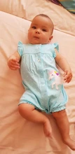 Orangemom verano bebé niña ropa de una pieza mono ropa de bebé de algodón corto mameluco ropa de niña pequeña ropa para niña en casa