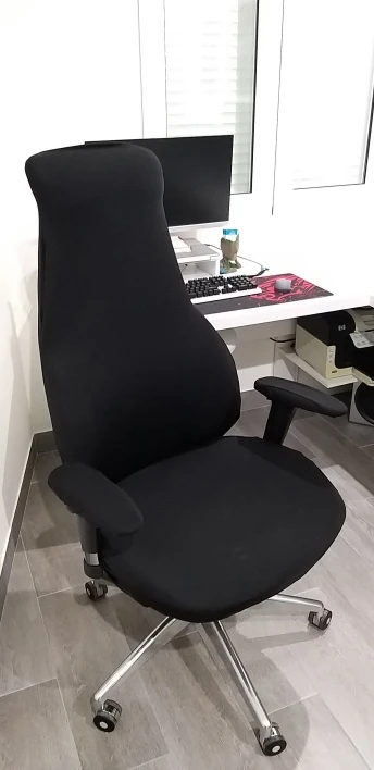 Pokrowiec na krzesło biurowe elastan pokrycie siedzenia dla krzesło do pracy na komputerze okładka narzuty na fotel pokrywa jada