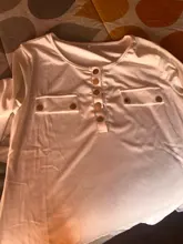 Blusa de manga larga con botones para Primavera, camisa Sexy ajustada con cuello en V de talla grande para mujer, 2020