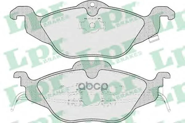 Колодки Тормозные Opel Astra G 1.2/1.4/1.6/1.7d Передние Lpr 05p698 Lpr арт. 05P698