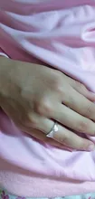 Anillo de Oreja de Gato con diseño abierto para mujer y niña, joyería anillo de moda ajustable, regalo, venta al por mayor