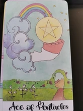 Cartas de Tarot de unicornio de cristal, guía, adivinación, Destino, Juego de mesa, 78 cartas/juegos