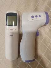 Termómetro Digital infrarrojo sin contacto para la frente para adultos/niños/bebés, termómetro de mano para la frente con pantalla LCD