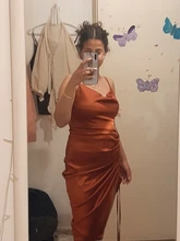 NewAsia-vestido de satén fruncido para mujer, cordón y Vestido largo con tirantes finos, cuello de capó, Espalda descubierta, Sexy, para fiesta, verano 2020