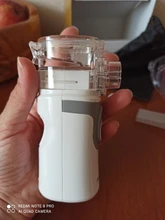Mininebulizador portátil de mano para niños, inhalador de inhalador silencioso, atomizador de malla, autoclean, inhalador portátil