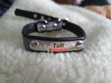 Microfiber Dog Collar Leather Safety Reflective Engraved Puppy Collar ID Name Customized