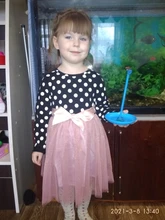 Kids Dresses for Girls 3-8 Years Summer Girl Dress Polka Dots Soft Cotton Children Clothing
