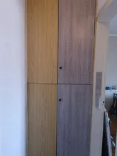 Living-Room-Decor Sticker Wardrobe Wallpaper Roll Self-Adhesive-Film Door-Furniture Wood Vinyl