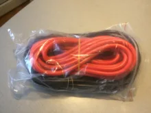 10 metros/lote de silicona 8 12 14 16 18 20 22 24 26 28 30 AWG 5 M y 5 m de Cable en Color negro de alta calidad