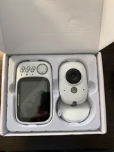 Video monitor para bebé 2.4G, cámara de seguridad para niñera inalámbrica con LCD de 3.2 pulgadas, audio bidireccional, sonido, visión nocturna, vigilancia, VB603