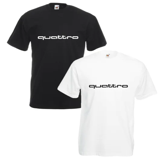 AUDI QUATTRO Camiseta varios tamaños y colores футболка различных размеров и цветов kémishë verschiedene grüsen