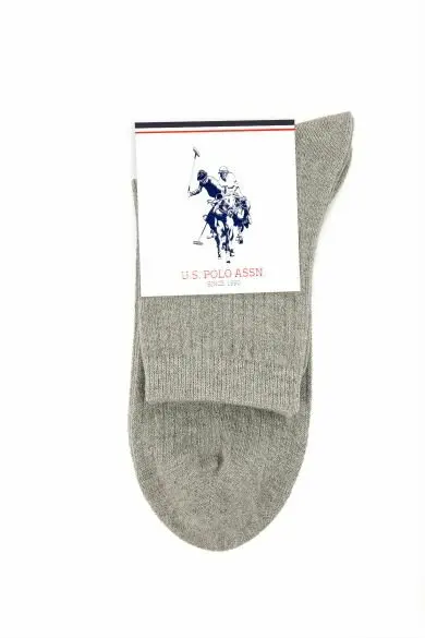 U.S. POLO ASSN. Тонкие мужские темно-синие носки