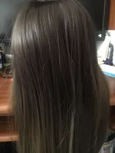 Pelucas de cabello Natural para Mujeres Afro, pelo sintético largo y liso, color marrón ombré, resistente al calor, a la moda, para Cosplay diario