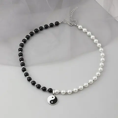 Chinese Retro Tai Chi Couple Bracelets Set Pendant Adjustable Braid Chain Charm Bracelet Lover Jewelry Valentine's day Gift