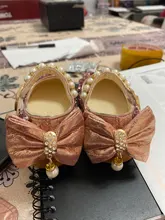 Zapatos de primavera para niñas, calzado plano con purpurina para actuación de boda, zapatos de princesa para bebés, zapatos para niños pequeños Chatos, antideslizantes de baile