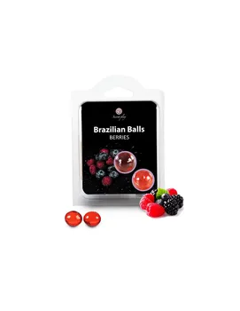 

Secret Play Set 2 Brazilian Balls Aroma Frutas del Bosque