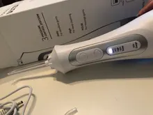 SEAGO-irrigador Dental recargable por USB, dispositivo de irrigación Dental portátil con 3 modos, chorro de Tanque De Agua de 200ML, resistente al agua IPX7, para el hogar