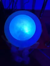 Fogger Air-Humidifier Pond-Atomizer Ultrasonic-Mist-Maker Water-Fountain 24V 12 LED 