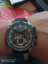 CURREN – reloj curren para hombre, de cuarzo, deportivos, de pulsera de acero, resistente al agua, con cronógrafo, masculino