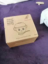 2 unids/set alimentación de bebé alimentos vajilla de trigo de dibujos animados de los niños de platos niños comiendo vajilla Anti-caliente Placa de formación Bol + cuchara