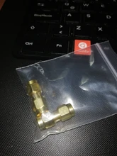 1 Uds enchufe macho SMA de conector a SMA macho adaptador RF conector Coaxial de alta calidad