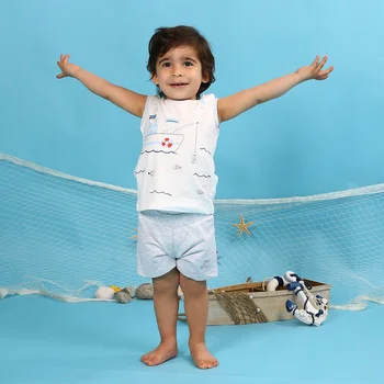 

ebebek HelloBaby Baby Boy Little Fisher Athlete Short Set