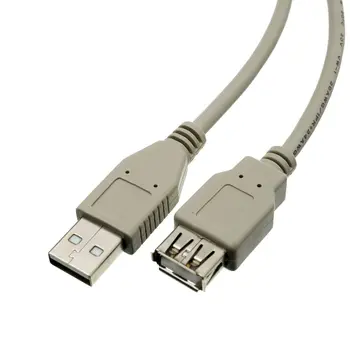 

Cable USB | 2.0 | A male - A female | 5 meters | Gray --- prolongator extension