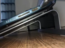 Soporte para laptop,soporte portátil,soporte laptop,soporte portatil,Soporte de aluminio ajustable para ordenador portátil, soporte de apoyo para Macbook Pro, soporte de enfriamiento para ordenador vertical