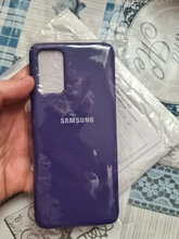 Funda de silicona líquida para teléfono móvil Samsung, carcasa suave de estilo de color sólido para oficina para Galaxy S20 S20 Plus S20 Ultra con Logo