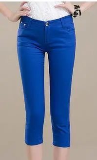 YIL246 Women's Capris Summer m002 Pants For Women Candy Pantalon Femme High Waist Black YIL246 Women's Capris Summer m002 Pants For Women Candy Pantalon Femme High Waist Black