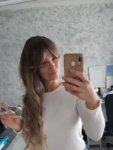 LOUIS FERRE-pelucas sintéticas de rubio miel marrón degradado para mujeres negras, peluca larga de Cosplay de ondas naturales resistente al calor