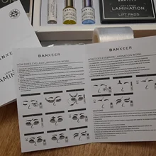 BANXEER-Kit de levantamiento de cejas y pestañas, 2 en 1 extensiones de pestañas, mejora el estilo para un rizado permanente semipermanente