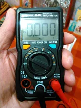 RICHMETERS-multímetro Digital RM113D, medidor de temperatura de voltaje de CA/CC, rango automático de 6000 recuentos