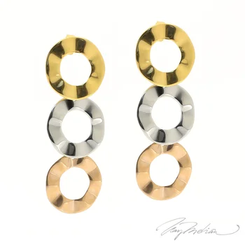 

Earrings CIRCULCARTEAcero collection Alcala