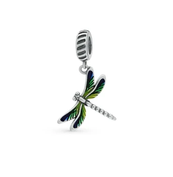 

Silver Pendant with enamel sunlight sample 925