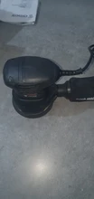 DEKO-LIJADORA ORBITAL Random DKSD125J1, 350W, con escape de polvo y depósito de polvo híbrido