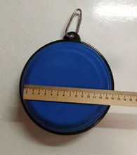 Dog-Bowl Puppy-Food-Container-Feeder Folding Travel Collapsible Silicone Portable Outdoor