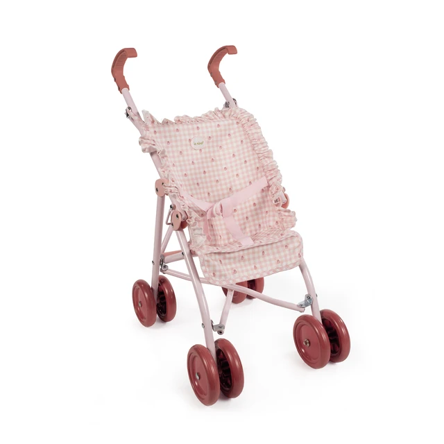 Cochecito Coche Grande De Paseo Muñecas Bebe Plegable