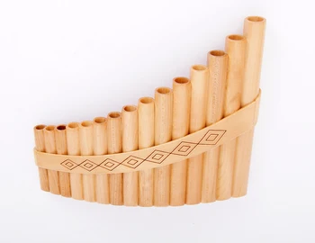 

Panpipe-15-soprano pan flute 15 tubes soprano d2-d4 Hora