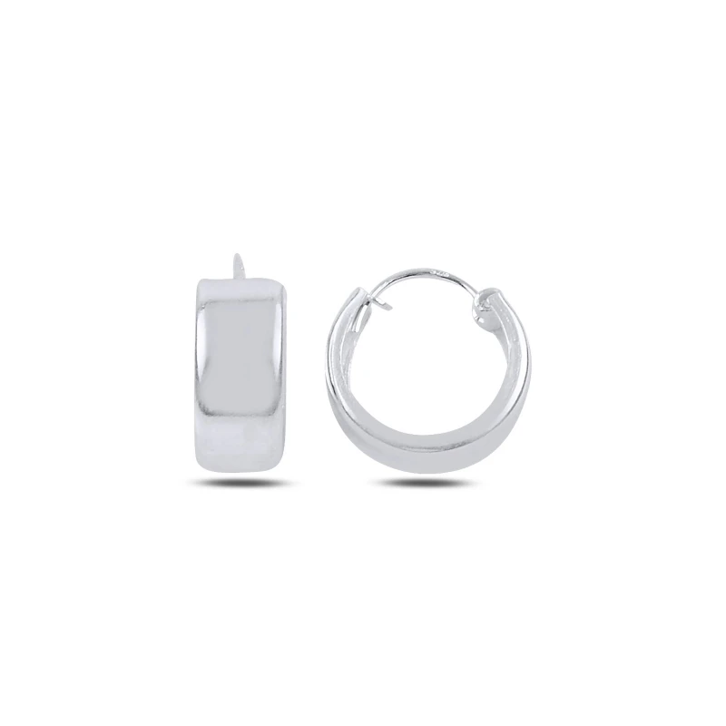 

Silver 925 Sterling 16mm Wide Ring Earrings