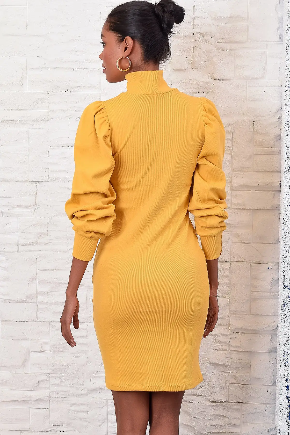 Alacati Style Women Balloon Sleeve 