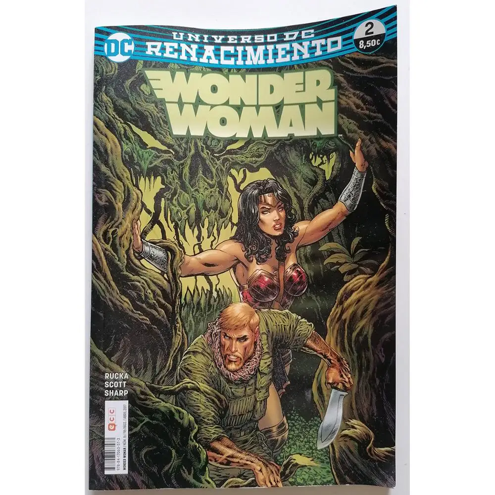 Wonder Woman-Universe Dc Rinascimento N. 2 / Ww N. 16, Ed. Ecc, Anno 2017, Autore Tackle A, Fumetto In Spagnolo, Dc, Americano, Supereroe