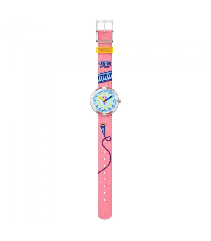 Flik Flak часы power Time polink Ретро музыка FPNP049